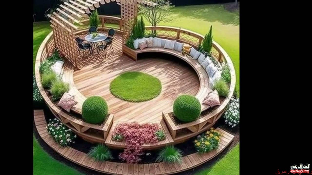 تصاميم حدائق منزلية خارجية