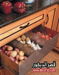 افكار لتنظيم المطبخ