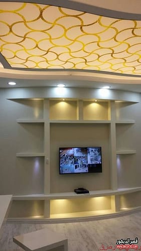 ديكور شاشه جبسون بورد