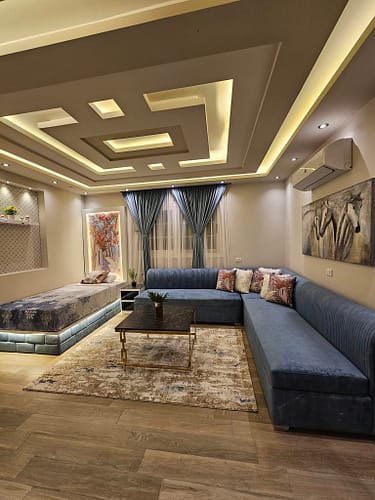 ستائر صالونات بسيطة