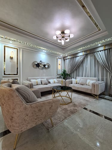 ستائر صالونات بسيطة
