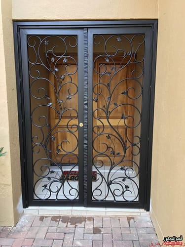 ابواب حديد خارجية مودرن