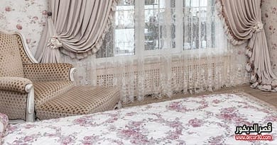 ستائر مودرن شيفون