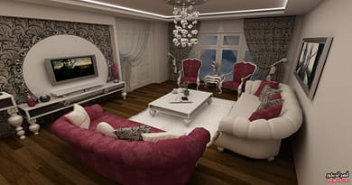 ديكور غرف جلوس بسيطة