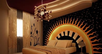 تصميم جبس بورد غرف نوم رومانسية
