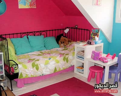 اشكال غرف بنات