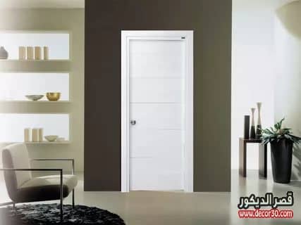 ابواب خشب داخلية مودرن