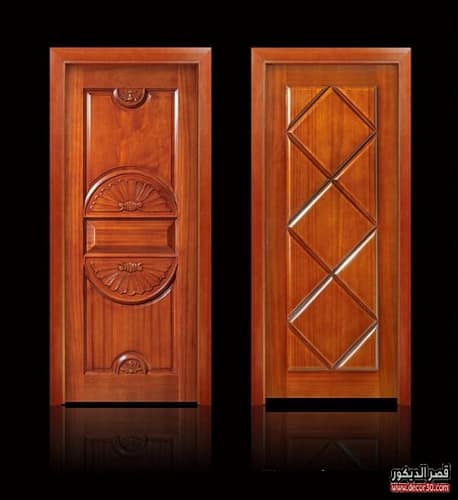 ابواب خشب داخلية وخارجية