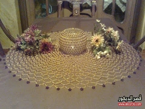 استخدام الخرز في الديكور Use beads in decoration