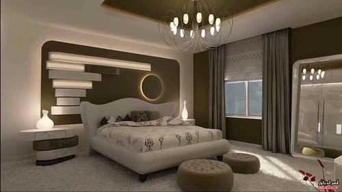 ديكور جبس غرف نوم كلاسيك