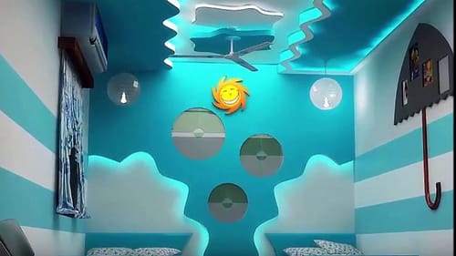 جبس بورد غرف نوم اطفال اولاد
