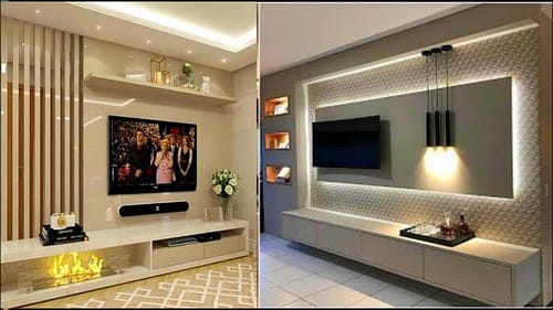ديكور تلفزيون بالجبس