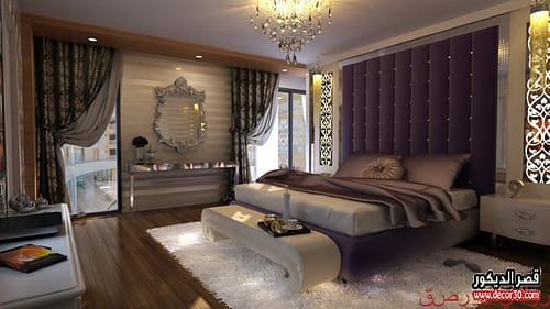 غرف نوم ستائر