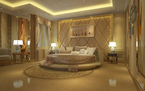 غرف نوم مودرن بسيطة