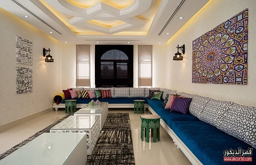 تصميم اسقف مغربي حديث