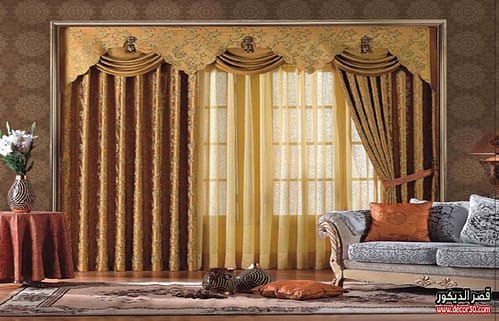 تصميم اشكال الستائر
