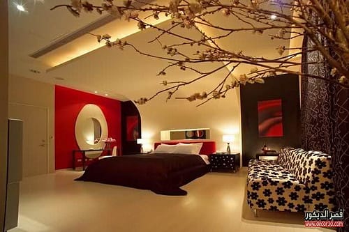ديكورات جبس غرف نوم ناعمه