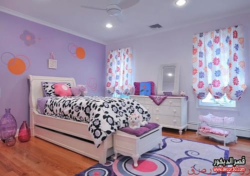 الوان غرف نوم بنات