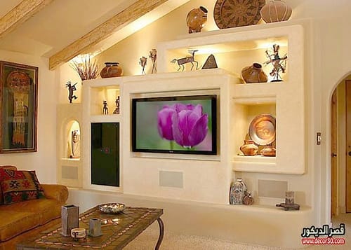 Gypsum Board TV Wall