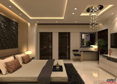 ديكور جبس غرف نوم كلاسيك