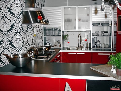 تصميم مطبخ 3 متر