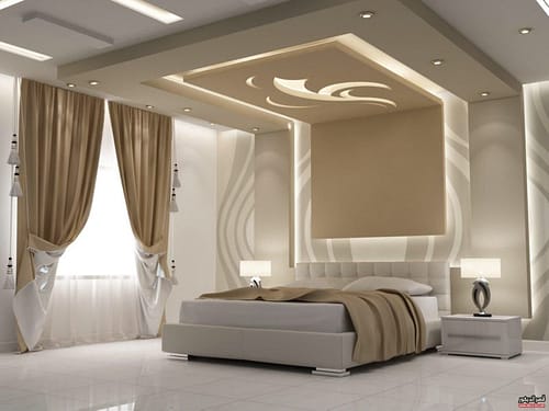 ديكورات غرف نوم جبس