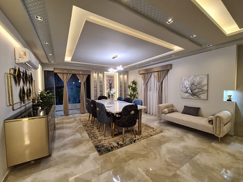 تشطيبات وديكورات شقق