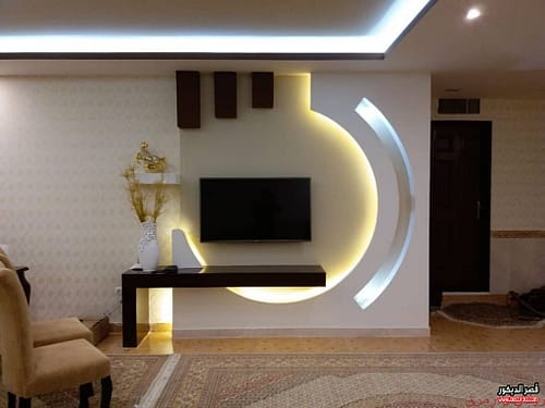 جبس بورد شاشات مودرن