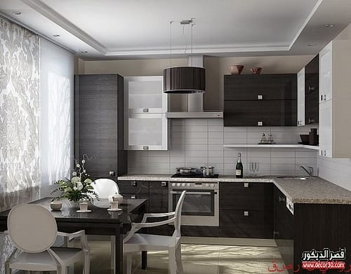 جبس بورد مطابخ صغيرة