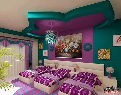 صور ديكورات جبس لغرف الاطفال