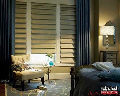 ستائر رول لغرف النوم