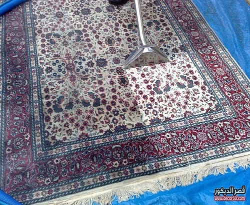 تنظيف السجاد الحرير