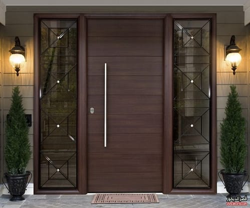 تصميم باب شقة مودرن