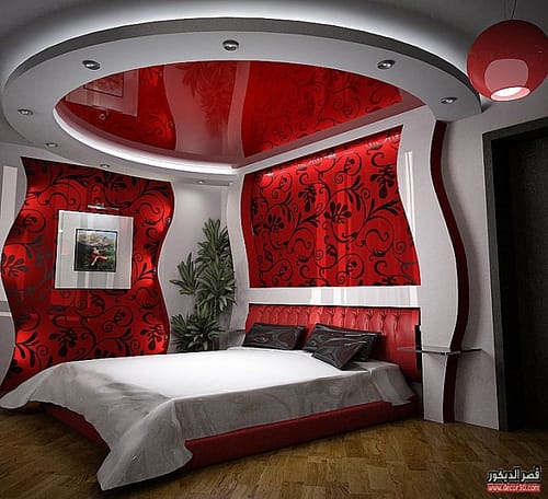 تصميم جبس غرف نوم مودرن