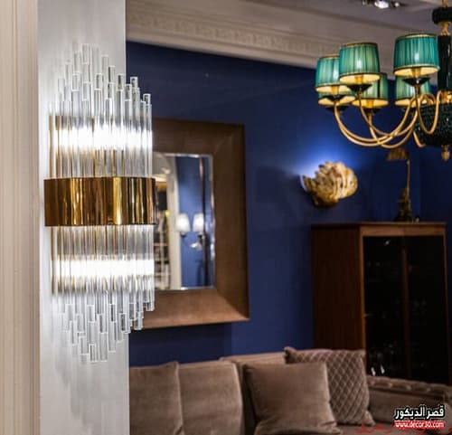 ثريات جداريه كريستال