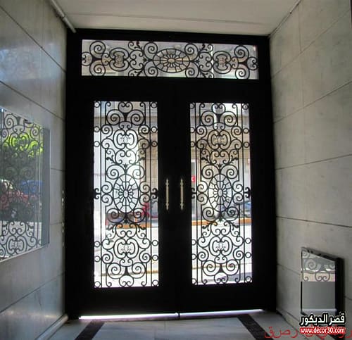 ابواب حديد ليزر مودرن