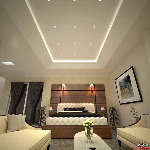 ديكورات اسقف غرف نوم شباب