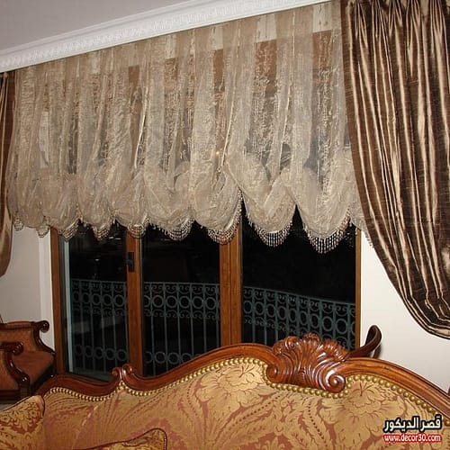 ستائر صالونات تركية كلاسيك