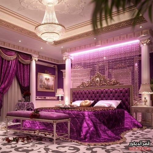 صور غرف نوم بالتسريحة