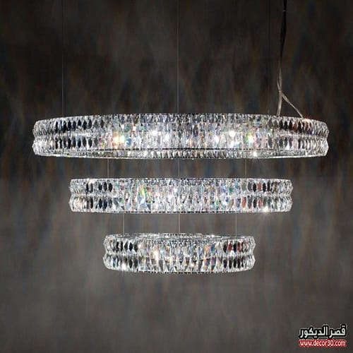 موديلات نجف كريستال عصفور