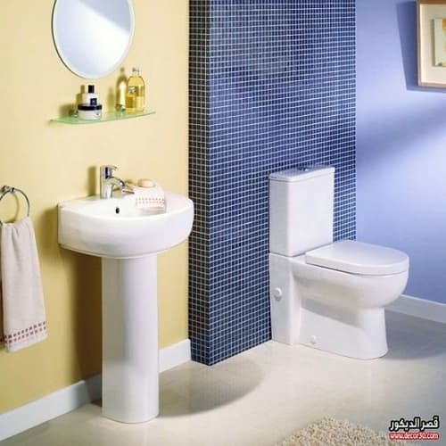 ديكورات حمامات بسيطه