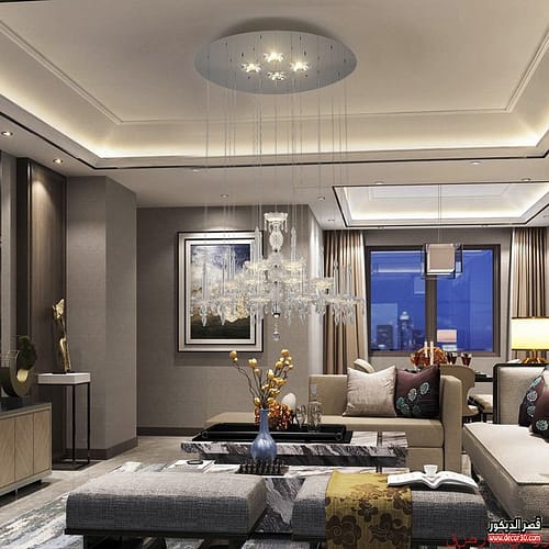 ديكورات جبس مغربي للاسقف 2024