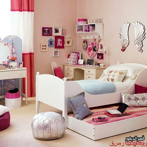 ديكورات غرف نوم بنات بسيطة