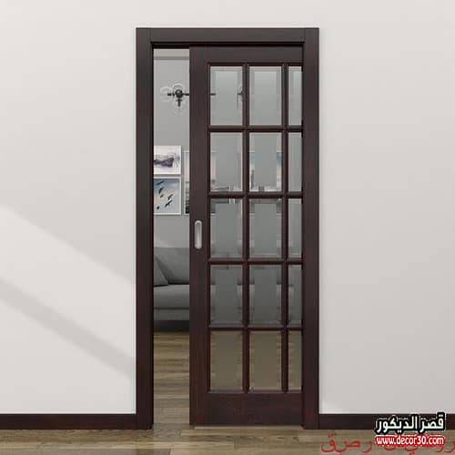 أبواب زجاجية داخلية