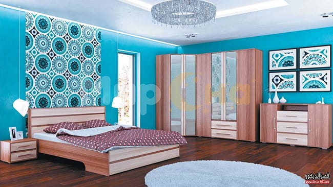 دهانات مودرن غرف نوم