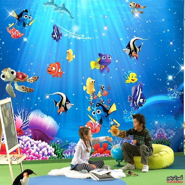 الوان ورق حائط غرف أطفال كتالوج