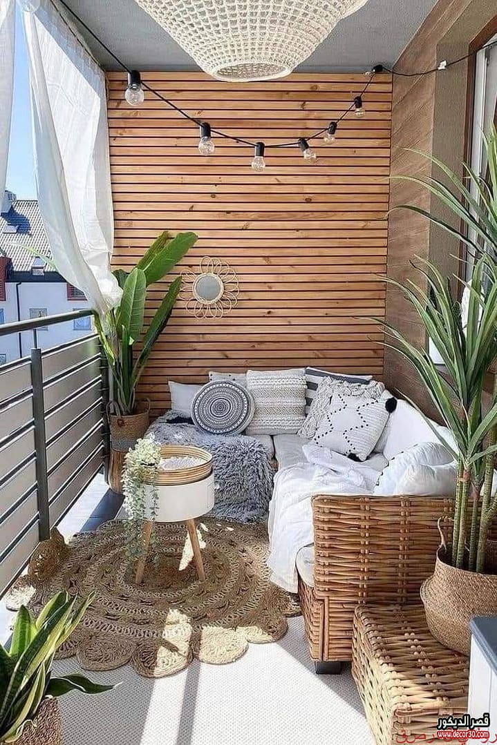 ترتيب بلكونة البيت